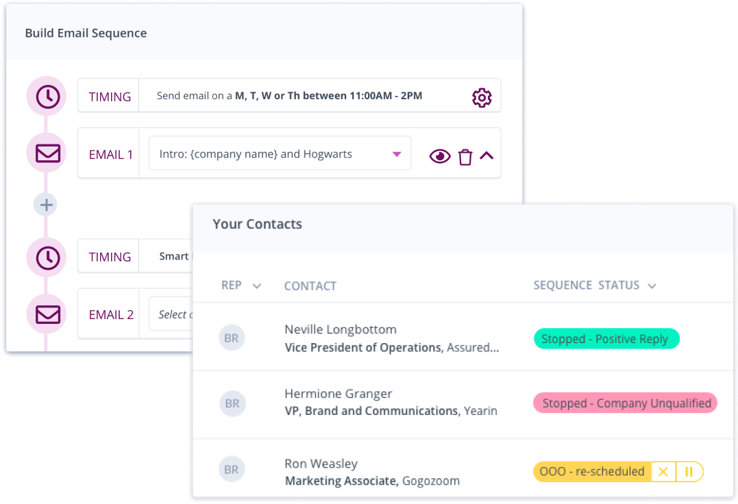 Build Email Sequence Demo