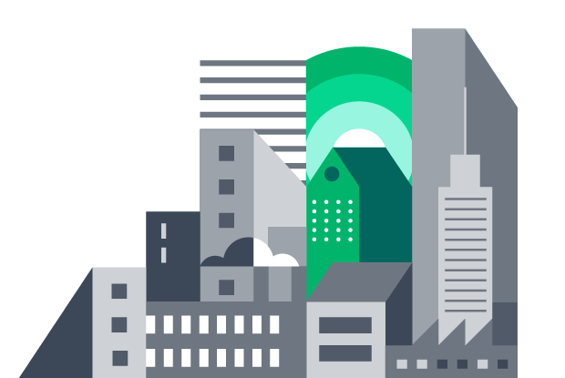 Newsroom City Graphic